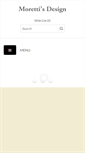 Mobile Screenshot of morettisdesign.com